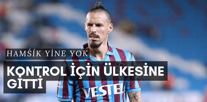 Kontrol Için Ülkesine Gitti.