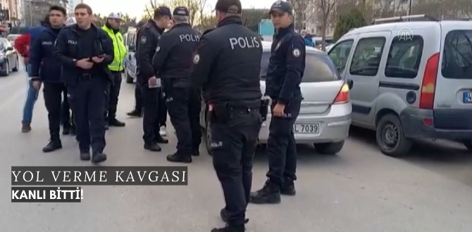 Yol Verme Kavgası Kanlı Bitti