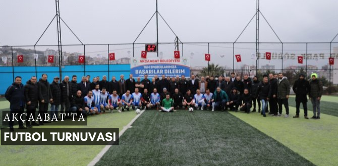Akçaabat'ta Futbol Turnuvası