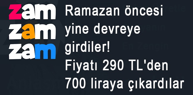 Ramazan Öncesi Yine Devreye Girdiler