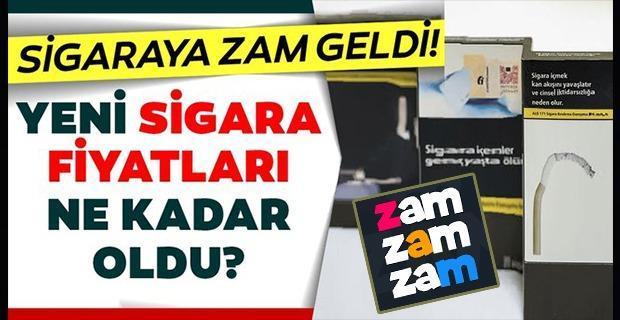 En ucuz sigara 23,5 TL'ye yükseldi.