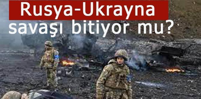 Rusya-Ukrayna savaşı bitiyor mu?