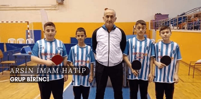 Arsin İmam Hatip Grup Birincisi