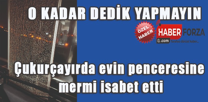Silah atmayalım dedik ama nafile