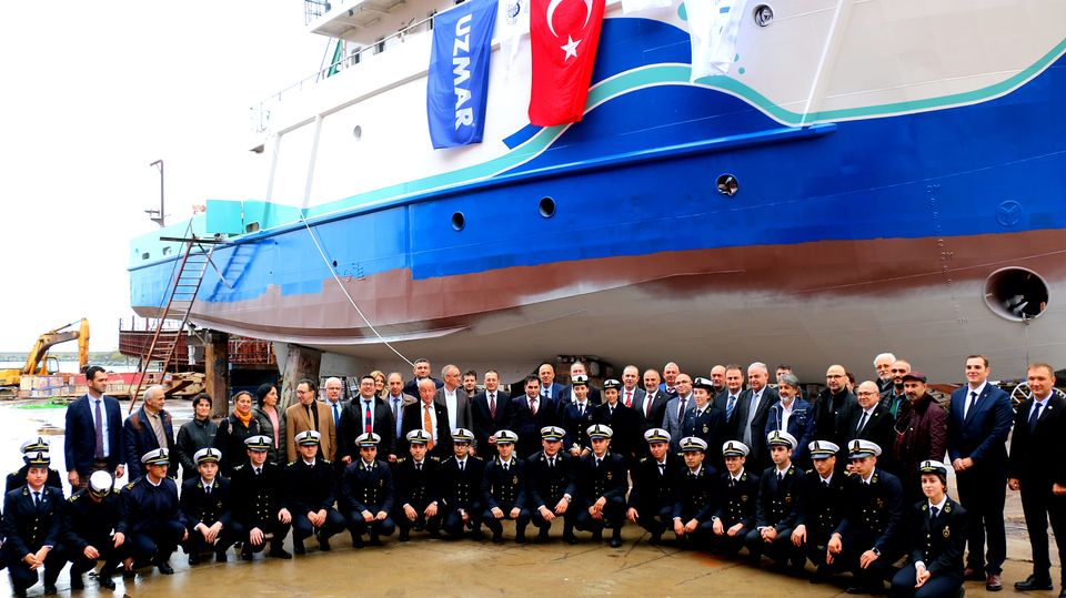 KTÜ DENAR-1 bilimsel araştırma gemisi yenilendi