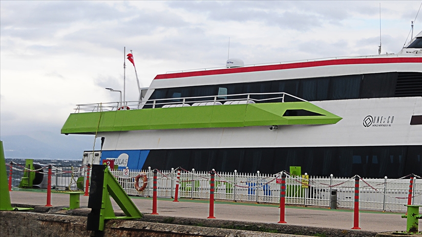 Bursa-İstanbul deniz otobüsü seferlerinden bazıları iptal edildi