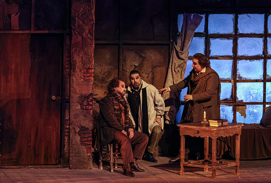 "La Boheme Operası"nın prömiyeri Atatürk Kültür Merkezi'nde yapıldı