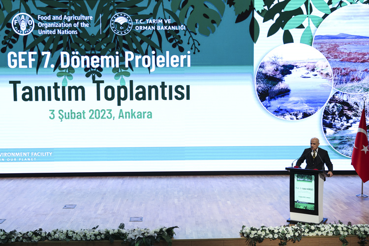 Tarım ve Orman Bakanı Kirişci: Suda ve sulamada verimliliği artırmak durumundayız