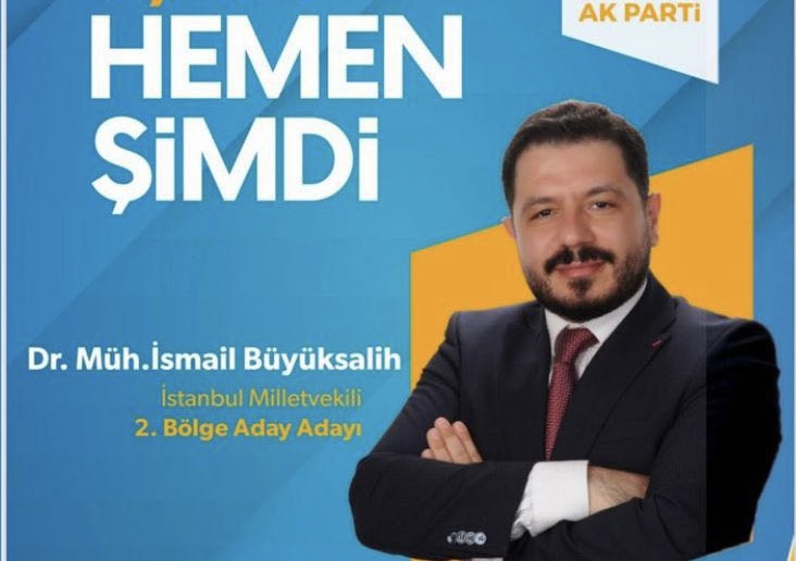 İsmail Büyüksalih, AK Parti’den İstanbul 2. Bölge Milletvekili aday adayı oldu
