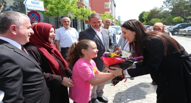 AK Parti'li Karaaslan Samsun'un Havza ilçesinde ziyaretlerde bulundu:
