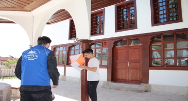 Amasya’da tarihi mekanlarda oryantiring etkinliği gerçekleştirildi