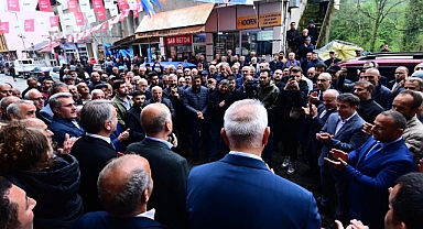 Bakan Karaismailoğlu, Hayrat ilçesinde çeşitli programlara katıldı:
