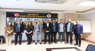 Bayburt Gazeteciler Cemiyeti başkanlığına Murat Okutmuş yeniden seçildi