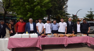 Espiye'de Hatay'daki kardeş okul yararına kermes düzenlendi