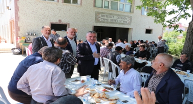 Havza'da 4 mahallede afat kurbanı kesildi