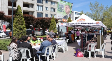 Havza'da Engelliler Haftası kapsamında kermes düzenlendi