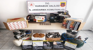Karabük'te kaçakçılık operasyonunda 2 şüpheli yakalandı