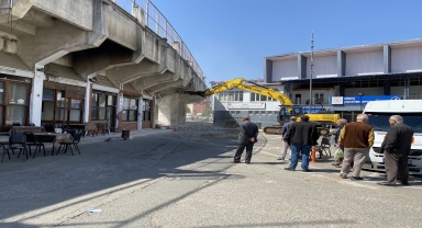 Ordu'da millet bahçesi yapılacak alanda çalışmalara başlandı