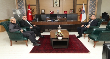 Samsun İl Emniyet Müdürü Nihat Özen'e Aksoy ve Maraşlı'dan ziyaret