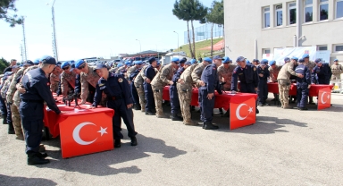 Sinop'ta engelliler bir günlük temsili askerlik yaptı