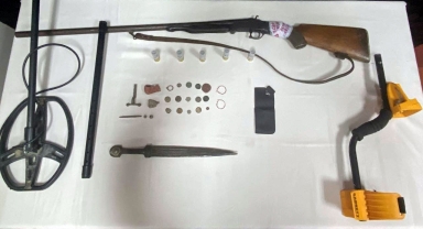 Sinop'ta tarihi eser operasyonunda bir kişi yakalandı