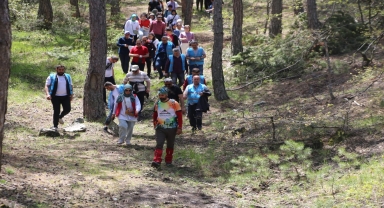 Sungurlu'da doğa yürüyüşü yapıldı