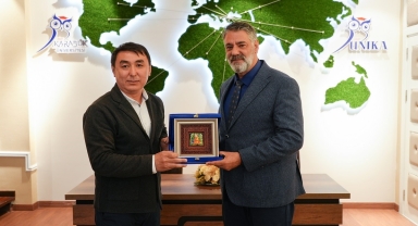 Taşkent Kimyo Uluslararası Üniversitesi'nden Karabük Üniversitesi'ne ziyaret