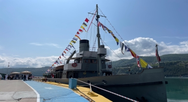 TCG Nusret Müze Gemisi, Bartın'da ziyarete açıldı