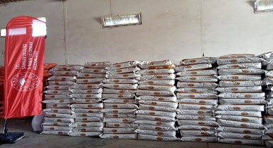 Terme'de çiftçilere soya tohumu dağıtıldı
