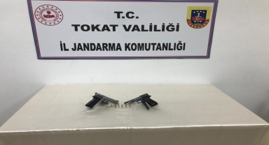 Tokat'ta silah kaçakçılığı operasyonunda bir kişi yakalandı