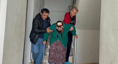 Trabzon'da 101 yaşındaki kadın oy kullandı