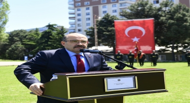 Trabzon'da bir grup engelli genç temsili askerlik yaptı
