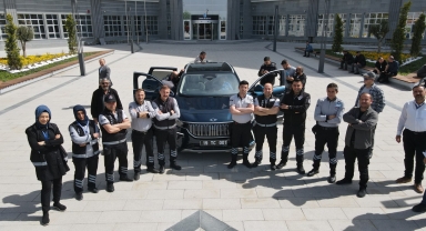 Türkiye'nin yerli otomobili Togg, Çorum Belediyesinin makam aracı oldu