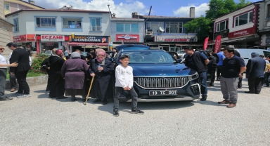 Türkiye'nin yerli otomobili Togg, Kargı'da tanıtıldı
