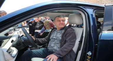 Türkiye'nin yerli otomobili Togg, Tokat Belediyesinin makam aracı oldu