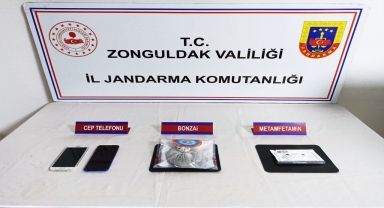 Zonguldak'ta uyuşturucu operasyonunda yakalanan zanlı tutuklandı