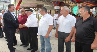 AK Parti Taşova İlçe Başkanlığı bayramlaşma programı düzenledi