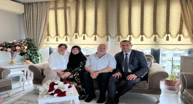 Akçaabat Belediye Başkanı Ekim'den şehit ailesine ziyaret