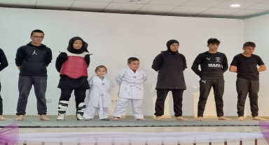 Alaçam Halk Eğitimi Merkezi yıl sonu sergisi açıldı