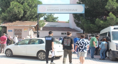Bafra'da 6 bin 402 YKS'ye girdi