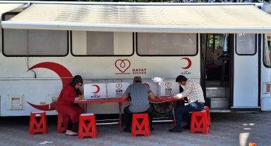 Bafra'da Türk Kızılay iki günde 49 ünite kan bağışı topladı