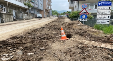 Bartın'da doğal gaz hattı çalışmasında tarihi kalıntılar bulundu