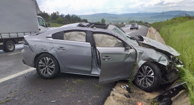 Bolu'daki trafik kazalarında 4 kişi yaralandı