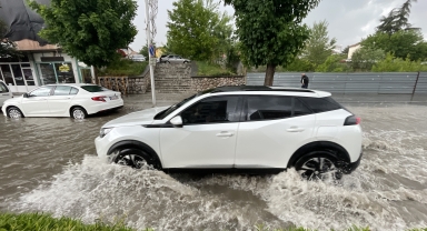 Çorum'da sağanak etkili oldu