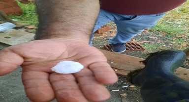 Çorum'da sağanak ve dolu etkili oldu