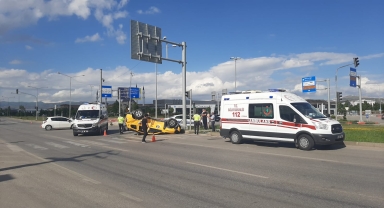 Çorum'daki trafik kazasında 4 kişi yaralandı