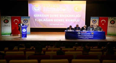 HAK-İŞ Genel Başkanı Mahmut Arslan, Giresun'da konuştu: