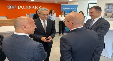 Halkbank, Sırbistan'ın başkenti Belgrad'da yeni şube açtı