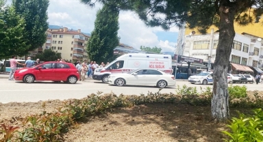 Karabük'te otomobilin çarptığı yaya yaralandı