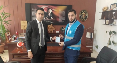 Ladik Kaymakamı Orhan, Türkiye Diyanet Vakfı'na vekaletle kurban bağışında bulundu